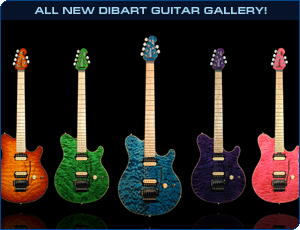 All New DiBart Guitar Gallery!